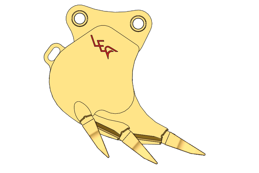 MultiRipper Bucket from Leading Edge Attachments, Inc. design leader